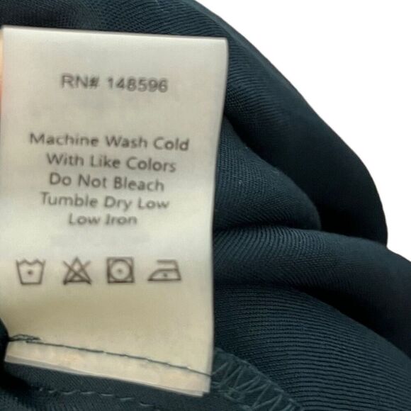 Universal Standard Diane Satin Bias Skirt Deep Sea US 6-8 Midi - Picture 5 of 9